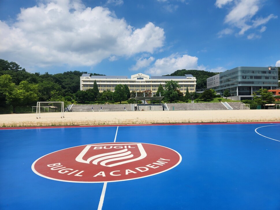 천안 북일고 전경. 장필수 기자 feel@hani.co.kr