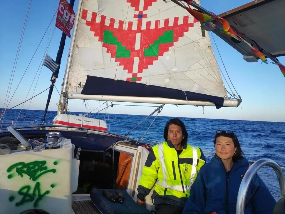 Haecho sets sail for Gaza again — and this time, more Koreans join her