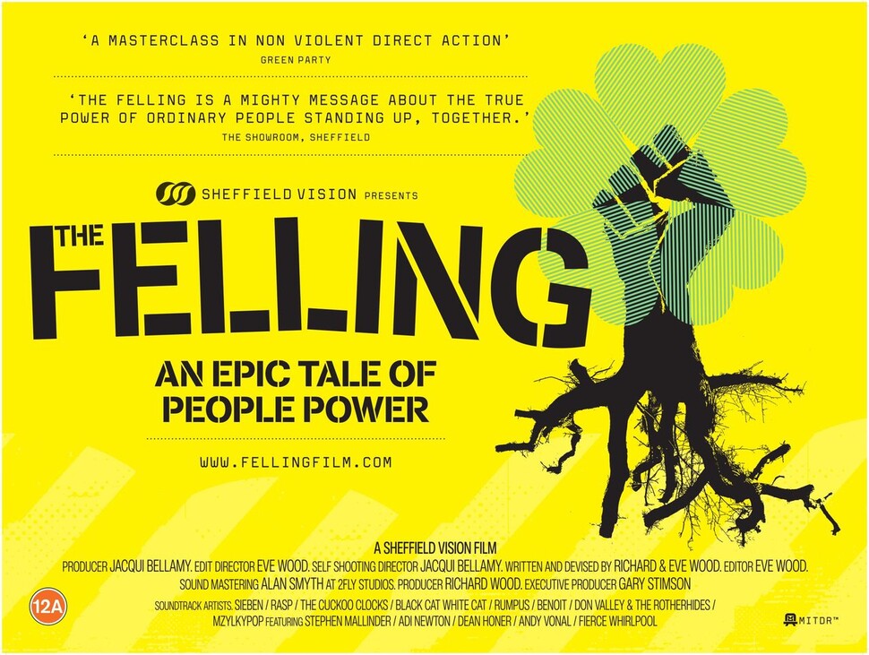 다큐멘터리영화 ‘더 펠링’(The Felling·베어짐)의 포스터.