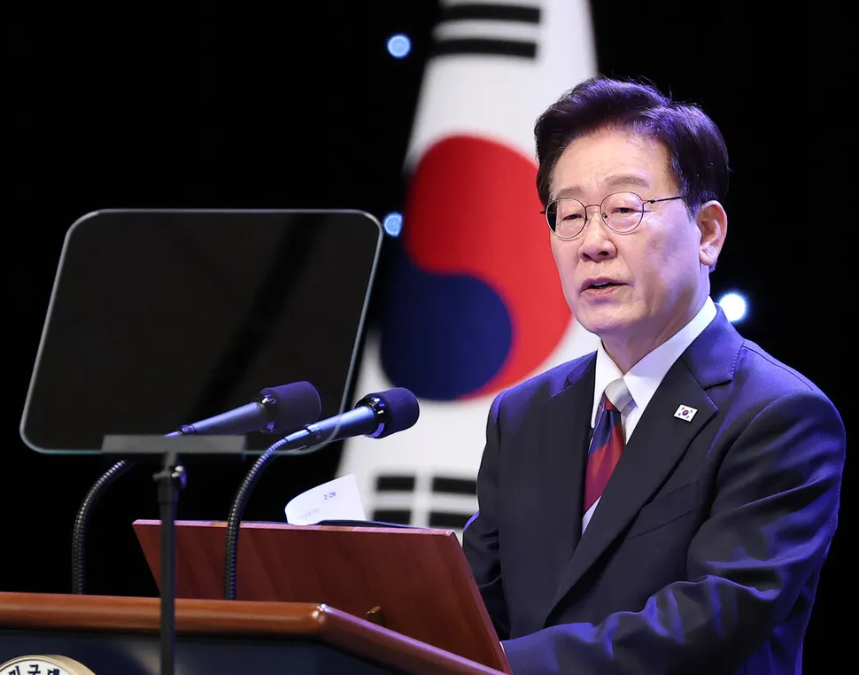 이 대통령 “김대중이란 위대한 이정표…AI혁명 주도할 것”