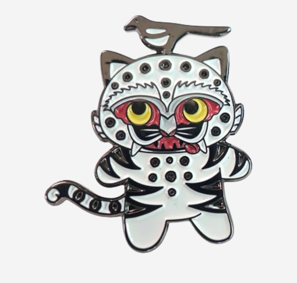 애니메이션영화 ‘케이팝 데몬 헌터스’의 인기로 연일 매진 행렬을 이루고 있는 국립중앙박물관의 ‘까치호랑이’ 장식물. 국립중앙박물관 제공