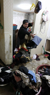 奇襲豪雨に‘無防備都市’…‘水谷洞’に変わった禾谷洞（ファゴクトン）
