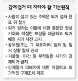 人権委 “強制撤去 事前告知…冬・夜間禁止”