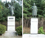 仁川大公園 白凡銅像 寂しい光復節