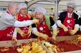 今年のキムチ漬けは少し早めに
