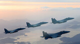 北 ミグ 5機 - 南 戦闘機 8機 空中戦起きるところだった