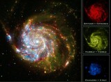 NASA, ガリレオ誕生記念 ‘螺旋銀河’写真公開