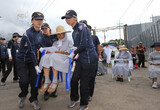 「海軍基地になぜ反対するのかって? 生命と平和の教えのため」