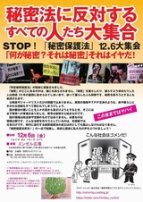 日本市民社会、秘密保護法 違憲訴訟 検討