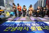 未熟練者・引退者などに任せた列車…市民安全‘ハラハラ’