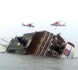 韓国 珍島(チンド)沈没旅客船 乗客6人死亡,290人失踪...「動かないで」 放送 論難