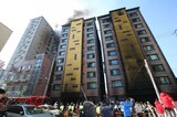ソウル近郊アパート火災“目を覚ましガラス窓を割って外に飛び降りた”