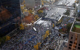 韓国警察、５日の第２次総決起大会参加者は全員検挙
