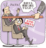 新技術に対応し韓国の企業文化に変化　中年幹部には構造調整の影