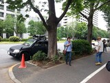 東京地裁で靖国神社爆発物設置事件初公判