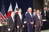 韓米日３カ国外務次官協議　ＴＨＡＡＤで共感、南シナ海で異見