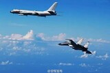 中国空軍、日本沖縄付近を通過し西太平洋で飛行訓練