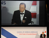 潘基文総長、在米韓国人の行事で「上善若水」を改めて言及した意図は