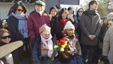 「ワシントン平和の少女像」公開…キル・ウォンオクさん「安息の場所探してほしい」