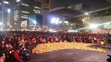 ２０１６最後のろうそく集会、延べ１０００万人突破