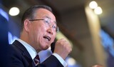 大統領選のリングに上がった潘基文「政権交代ではなく政治交代を」
