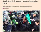 海外メディア「韓国、政治・財閥改革を推進する機会を得た」