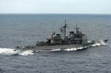 米軍の巡洋艦と韓国の漁船が東海で衝突