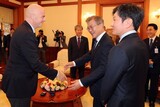 文大統領、「２０３０年ワールドカップは北東アジア４カ国の共同開催で」