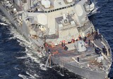 最先端レーダー搭載した米イージス艦、日本で商船と衝突…米海軍７人死亡