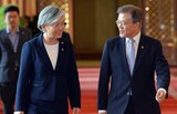 文大統領「首脳会談でトランプ大統領との信頼を積む」