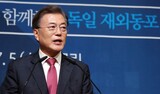 文大統領「後任者は、統一大統領としてベルリンを訪れるようにする」