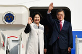 文大統領「国際社会と力合わせて北朝鮮に核を放棄させる」