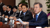 文大統領、五輪めぐる理念攻勢に「風前のともし火を守るように力を添えてほしい」