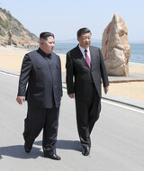 ［ニュース分析］金正恩の2次電撃訪中…中国固め米国内強硬派を牽制