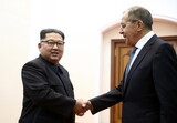 訪朝したロシア外相「核問題は制裁解けば解決できる」