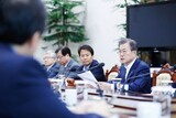 文大統領「南北・朝米対話続く場合は韓米合同演習の中止を慎重に検討」