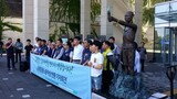 釜山市民団体「取り戻した労働者像、再び立てる」