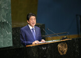 １年で態度を変えた安倍首相「北朝鮮との相互不信の殻を破る」