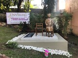 日本の圧力で…フィリピン“平和の少女像”設置の二日後に撤去