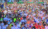 ４月の平壌マラソン大会への参加に向けた南北合意書を交換予定