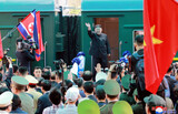 金正恩委員長の専用列車、二日間“密封”帰国の道