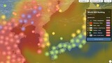 最悪のＰＭ２.５の原因は中国か韓国か…ひと目で確認できる
