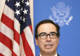 ムニューシン米財務長官「米中首脳、Ｇ２０首脳会議で会うだろう」