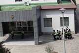 釜山の青年６人、日本総領事館敷地内でデモ