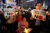 韓国・日本の市民団体「反安倍共同戦線」で連帯する