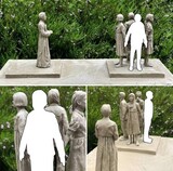 南山の朝鮮神宮跡に韓・中・フィリピンが手を取り合う「少女像」設置