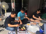 連休に帰省もできず…座り込み闘争中の労働者たちの「道の上の秋夕」