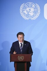 文大統領、国連総会の演説で「非武装地帯を国際平和地帯にしよう」