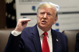トランプ大統領「北朝鮮関連の興味深い情報…『重大な再建』になるだろう」