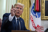 トランプ、中国との軋轢を口実に「ＷＨＯ脱退」